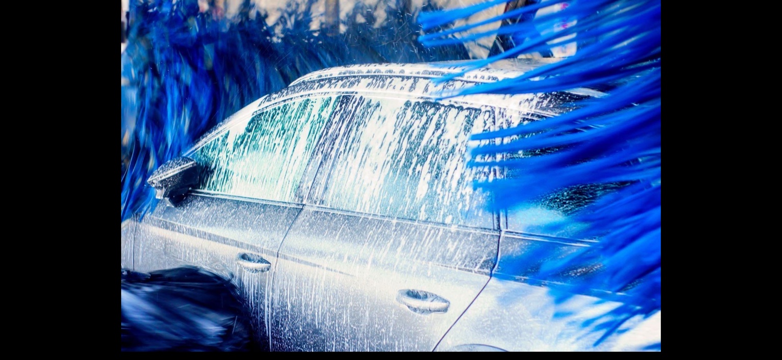 Automatic soft-touch car wash brush equipment